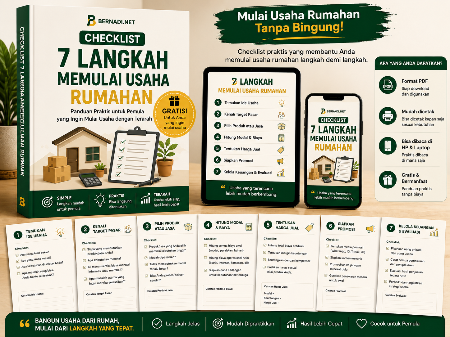 7 Langkah Memulai Usaha Rumahan