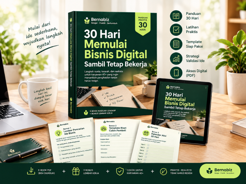30 Hari Memulai Bisnis Digital Sambil Tetap Bekerja